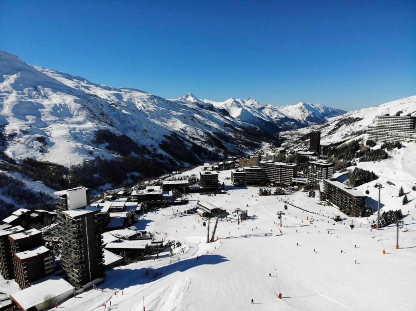 סן-מרטין-דה-בלוויל Residence Oisans - Appartement Chaleureux Ski Aux Pieds Aux Menuires Mae-4874 מראה חיצוני תמונה